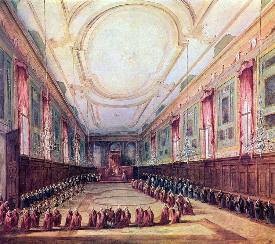 Pope Pius Six Receives the Doge of Venice